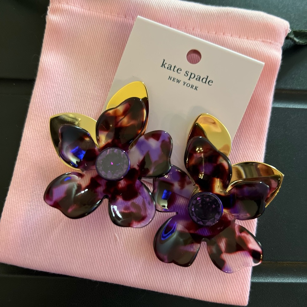 Kate Spade Purple flowers